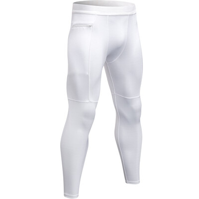 

YUERLIAN Mens zipper pocket fitness trousers Quick-drying 1070 7374