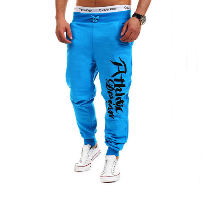 

Zogaa New Men's Pants Casual Sports Letter Printing