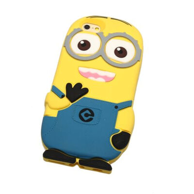 

1x Cute Cartoon Minions Soft Silicone Case Cover Skin For Apple iPhone 6 47"