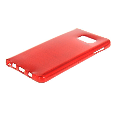 

MOONCASE Case for Samsung Galaxy Note 5 Durable Flexible Soft Gel TPU Silicone Skin Slim Cover Red