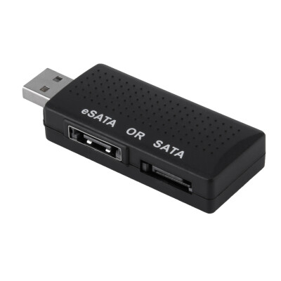 

USB 2.0 to eSATA external 3Gbps Convertor Adapter for 2.5 3.5inch hard disk