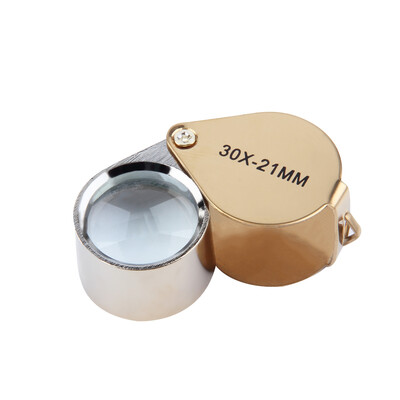 

30X 21mm Jewelers Folding Eye Loupe Magnifier Magnifying Glass Jeweler Tool