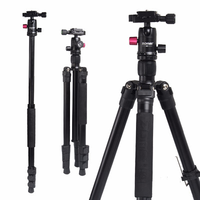 

ZOMEI M3 Camera Tripod & Monopod Light Weight Travel Tripod with 360 Degree Ball Head Quick Release Plate&Carrying Bag for Ca