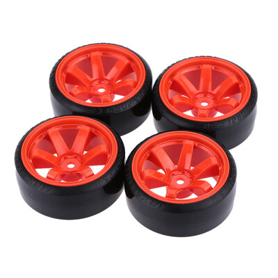 

RC Car Accessories 4PcsSet 110 Drift Car Tires Hard Tyre for Traxxas HSP Tamiya HPI Kyosho On-Road Drifting Car