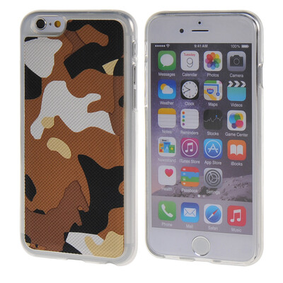 

MOONCASE for iPhone 6 / 6S (4.7") Case Slim Soft Silicone Gel TPU Skin Protective Case Cover Brown