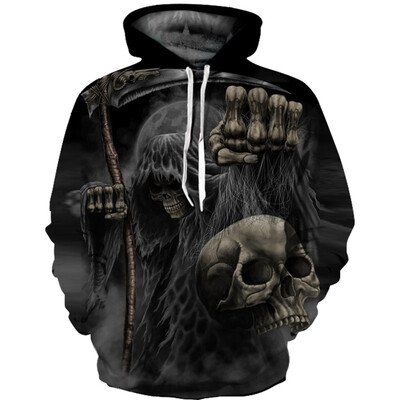 

Mens Hoodie 3D Printed Women Pullover Sweater