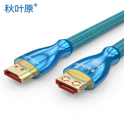 

Akihabara CHOSEAL HDMI cable version 20 4k digital high-definition cable 3D video cable connector buckle anti-lost 3 meters TH-660AT3