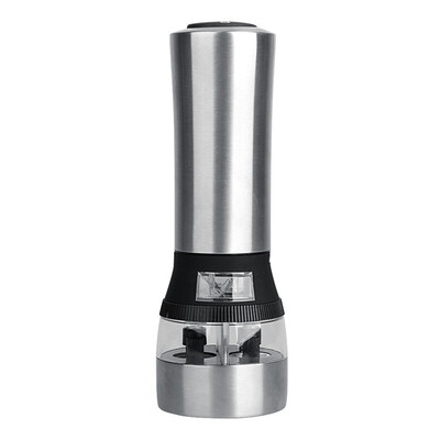 

UpperX 2 in 1 Electric Seasoning Grinding Salt Pepper Grinder Acrylic Muller Tool Kitchen Seasoning Grinding Tool Stainless Steel