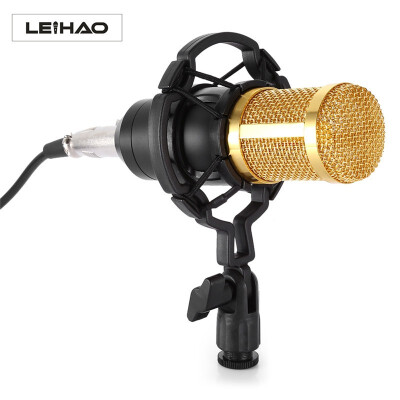 

LEIHAO BM - 800 Professional Condenser Microphone for Studio Broadcasting Recording Distinctive Cardioid Polar Pattern