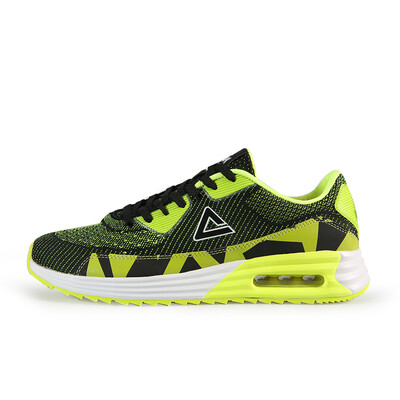 

PEAK mens shoes autumn&winter new retro casual shoes lightweight non-slip wear-resistant cushion sports shoes E62797E black fluorescent yellow 41 yards