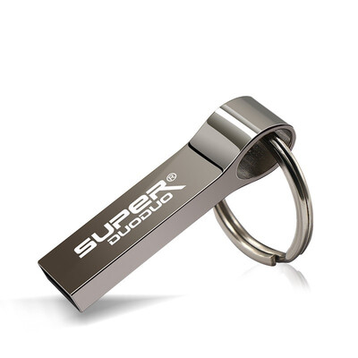 

Waterproof USB Flash Drive Metal Pen Drive 4GB 8GB 16GB 32GB 64GB 128GB Pendrive USB Stick Flash Drive with Keychain