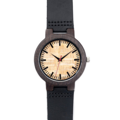 

BOBO BIRD wooden quartz pointer watch C16