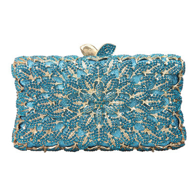 

Fawziya Flower Purses For Girl Crystal Clutch Bag Evening