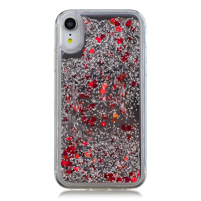 

Fecoprior Back Cover For iPhone XR iPhoneXR Case Mirror Glitter Liquid Quicksand Shining Dynamic Fundas Coque Celulars Capa