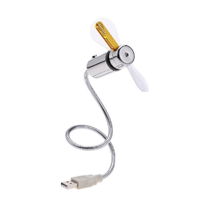 

Creative USB LED Mini Clock Display Real Time Clock Timing Portable Cool Gadget Fan Night Light Lamp Lighting Accessories