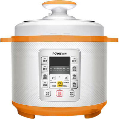 

Pentium POVOS electric pressure cooker electric pressure cooker double gall bladder 5L intelligent appointment no water baked multi-function electric pressure cooker LN533