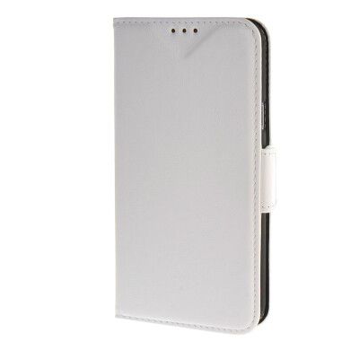 

MOONCASE Samsung Galaxy E7 E700 Case Oil Skin Leather Card Flip Wallet Slot Bracket Back Case Cover White