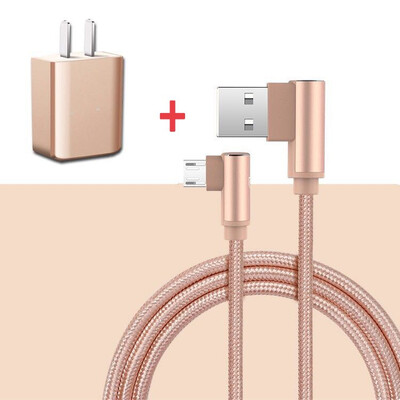 

Fast Charging Micro usb cable 90 Degree Micro usb charger Microusb cord data For xiaomi redmi huawei Tablet cable micro usb