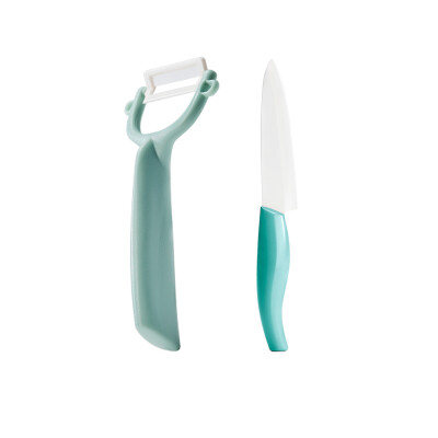 

Gb good boy ceramic food knife planing combination green fruit green