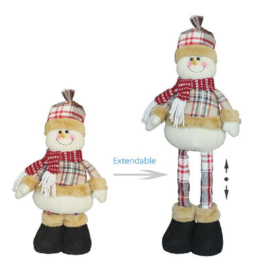 

Christmas Extendable Standing Doll Toy Xmas Party Decorations Ornaments Christmas Gift--Reindeer