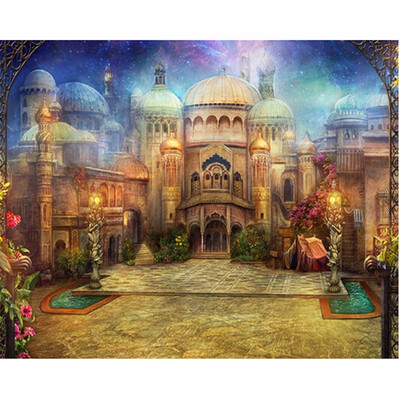 

diy full Diamond embroidery decoration 5d diamond painting cross scenery vase Mosaic rhinestone pasted pattern gift