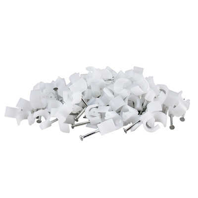 

Haile ZD-6-50 round steel nail line card wire card cable line card tube card fixed line nail line card 6mm 50 only installed
