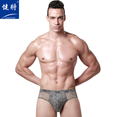 

Jianjun Mens Underwear Waist Sexy Triangle Mens Underwear Single Pack Color Random L