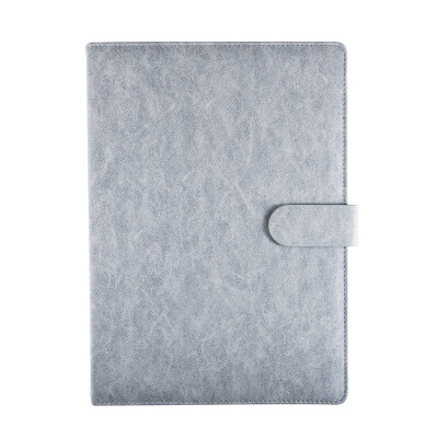 

Jinlongxing Glosen notebook child notebook business notebook student manuscript office meeting record book 200 page A4 magnetic buckle book 8163 gray