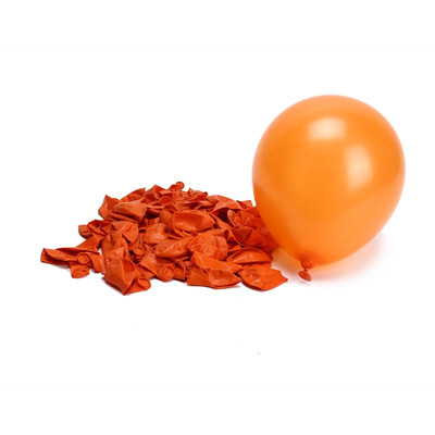 

Multi Color Pearl Helium Latex Ballons Durable 100pcs Party Wedding Birthday ORANGE