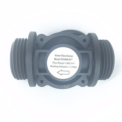

Water Flow Sensor Fuel Flow Meter Water Meter Sensor Flowmeter Water Sensor Counter Indicator Hall Effect Sensor 1-60LMIN