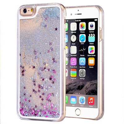 

Bling Sparkle Glitter Star Dynamic Liquid Quicksand Case For iphone