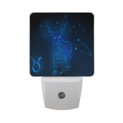 

ALAZA Aquarius LED Night Light With Smart Dusk To Dawn SensorConstellation Plug In Night Light