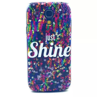 

MITI Case For Samsung Galaxy S4 Mini Colorful Printing Drawing Transparent Plastic Phone Cover for Samsung i9190 Hard Phone Case