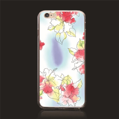 

Painted Flowers Matte Case for iPhone 5 5s 6 6Plus