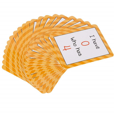 

21 pc-Digital English I have Who hasNumber Flash Cards-English word learning card&pocket size flash card for Preschool children