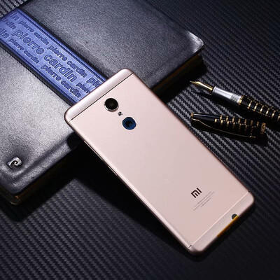 

Fecoprior Original Housing For Xiaomi Redmi 5 Redmi5 Metal Battery Back Cover Case With Camera Lens Replacement Parts