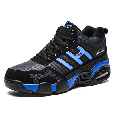 

New Autumn Winter Men Women Running Shoes Warm Shoes Mens High Top Plush Boots Comfortable Air Cushion Sports Sneakers