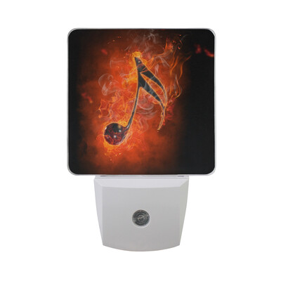 

ALAZA LED Night Light With Smart Dusk To Dawn SensorFire Horse Blue Plug In Night Light