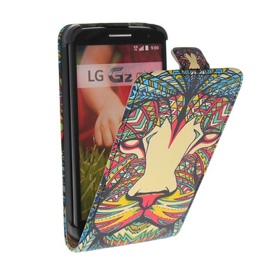 

MOONCASE Animals style Leather Bottom Flip Pouch Case Cover for LG G2 Mini