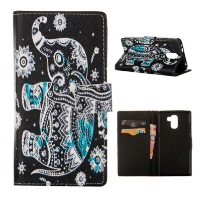 

MOONCASE ЧЕХОЛ ДЛЯ Huawei Honor 7 Flip PU Leather Fold Wallet Card Slot Kickstand Back [Pattern series] /a15