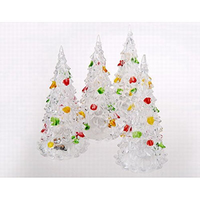 

Yixiukeji 1 Piece Colorful Crystal Christmas Tree Light LED Night LightLamp