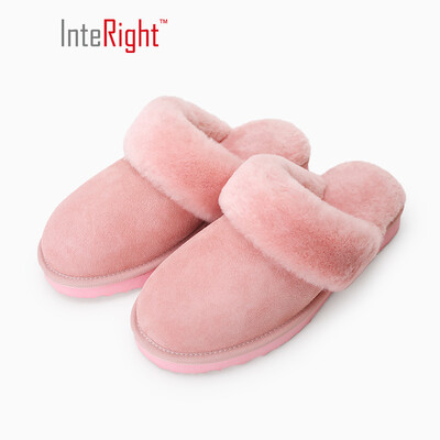 

INTERIGHT fur one warm home slippers pink 245 yards