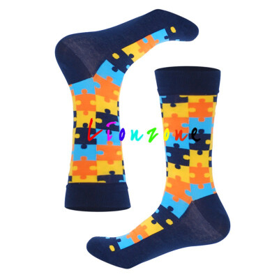 

LIONZONE Plue Size Warm Socks For Unisex Crazy Animals Plants Geometric design Dove Crocodile Shrimp Streetwear Crew Socks Happy