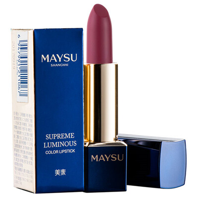 

Mei Su MAYSU pattern Fangze lipstick crimson 04 lipstick moisturizing lasting no bleaching lips make-up