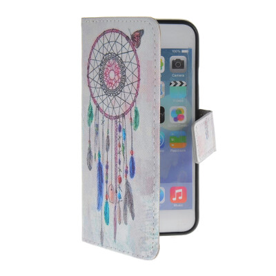 

MOONCASE Pattern Style Leather Side Flip Wallet Card Slot Pouch Stand Shell Back ЧЕХОЛ ДЛЯ Apple iPhone 6 ( 4.7 inch )