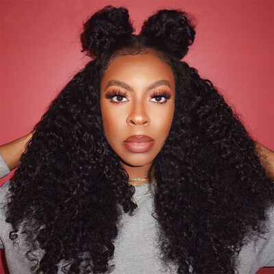 

UNice Hair Kysiss Virgin Series Indian Curly Human Hair Weave 3 Bundles Unprocessed Virgin Human Hair Extensions Natural Color
