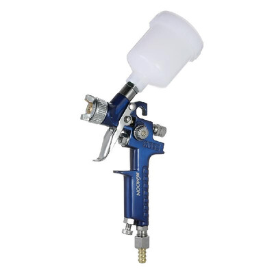 

KKmoon 08mm Mini HVLP Air Spray Gun Airbrush Kit Touch Up Paint Sprayer Gravity Feed Air Brush Set Auto Car Painting for Spot Rep