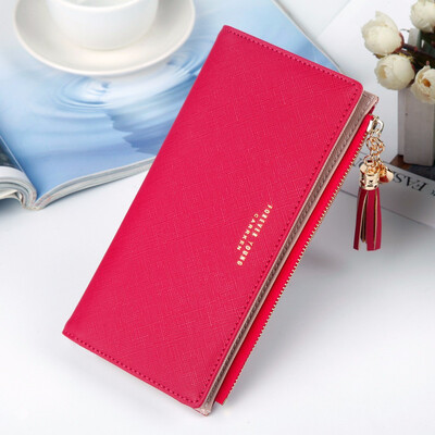 

Purse long female Japanese&Korean students Harajuku simple thin European American Harold small fresh two fold wallet