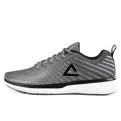 

PEAK mens shoes new light&comfortable running shoes casual sports shoes men E73547H steel gray 42 yards