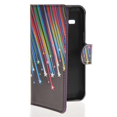 

MOONCASE Meteor style Leather Side Flip Wallet Card Slot Stand Pouch чехол для Samsung Galaxy Star 2 Plus G350E